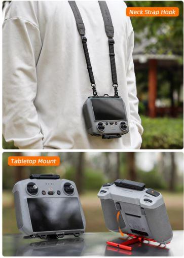 Sunnylife Controller Bracket met steun voor DJI RC - Rood-5 Sunnylife Controller Bracket met steun voor DJI RC