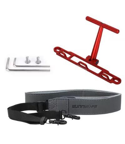 Sunnylife Controller Bracket met steun voor DJI RC - Rood Sunnylife Controller Bracket met steun voor DJI RC - Rood