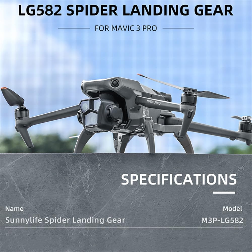 Sunnylife - Landing gear extension Mavic 3 Pro - grey-1 Sunnylife - Landing gear extension Mavic 3 Pro - grey