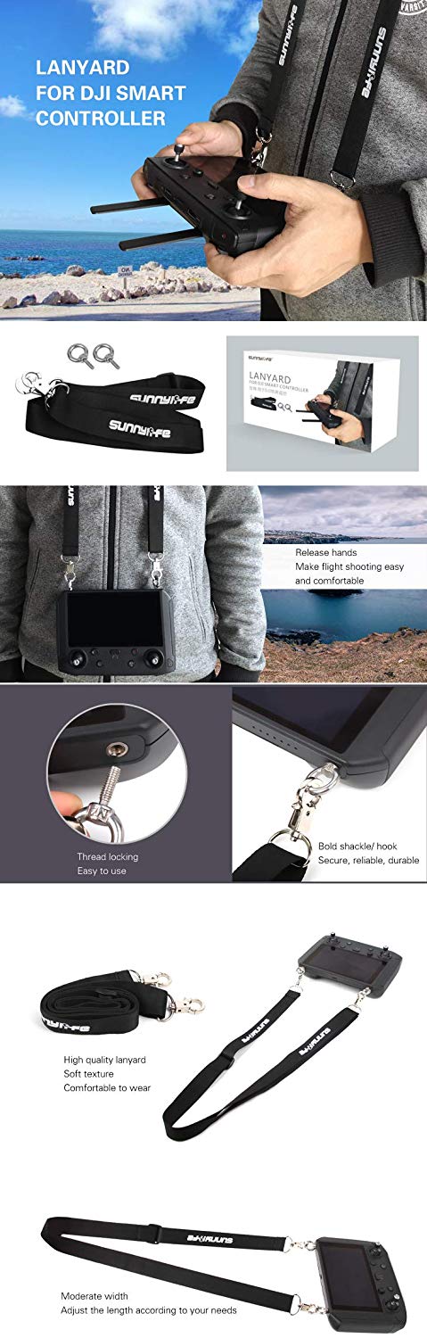 Sunnylife-Lanyard_for_DJI_Smart_Controller-08 Sunnylife Lanyard Neck Strap for DJI Smart Controller