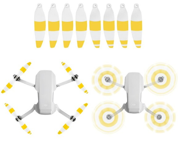 Sunnylife Mini 3 Propellers geelwit Sunnylife Mini 3 Propellers geelwit