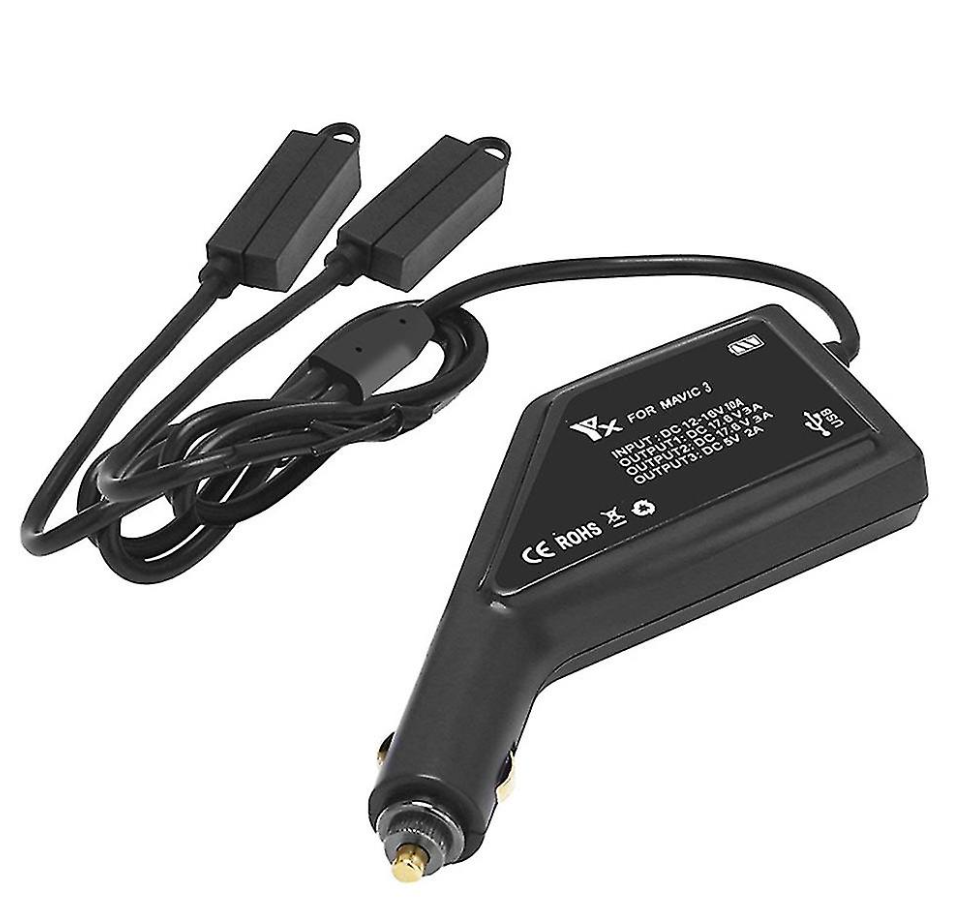 Sunnylife car charger voor de DJI Mavic 3 reeks Sunnylife car charger voor de DJI Mavic 3 reeks 2