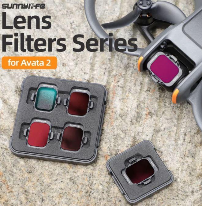 Sunnylife filter set voor DJI Avata 2-2 Sunnylife filter set voor DJI Avata 2