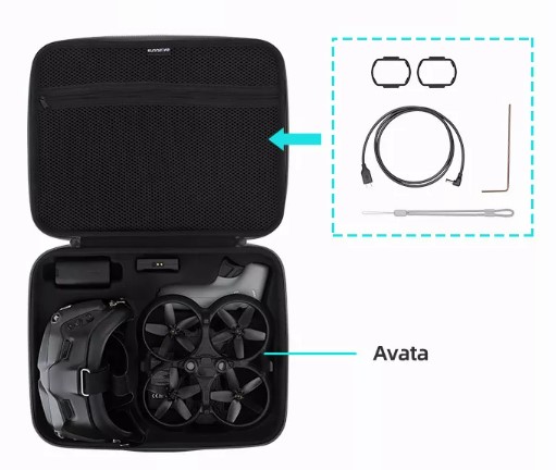Sunnylife opbergtas DJI Avata Goggles V2 2 unnylife opbergtas DJI Avata Goggles V2
