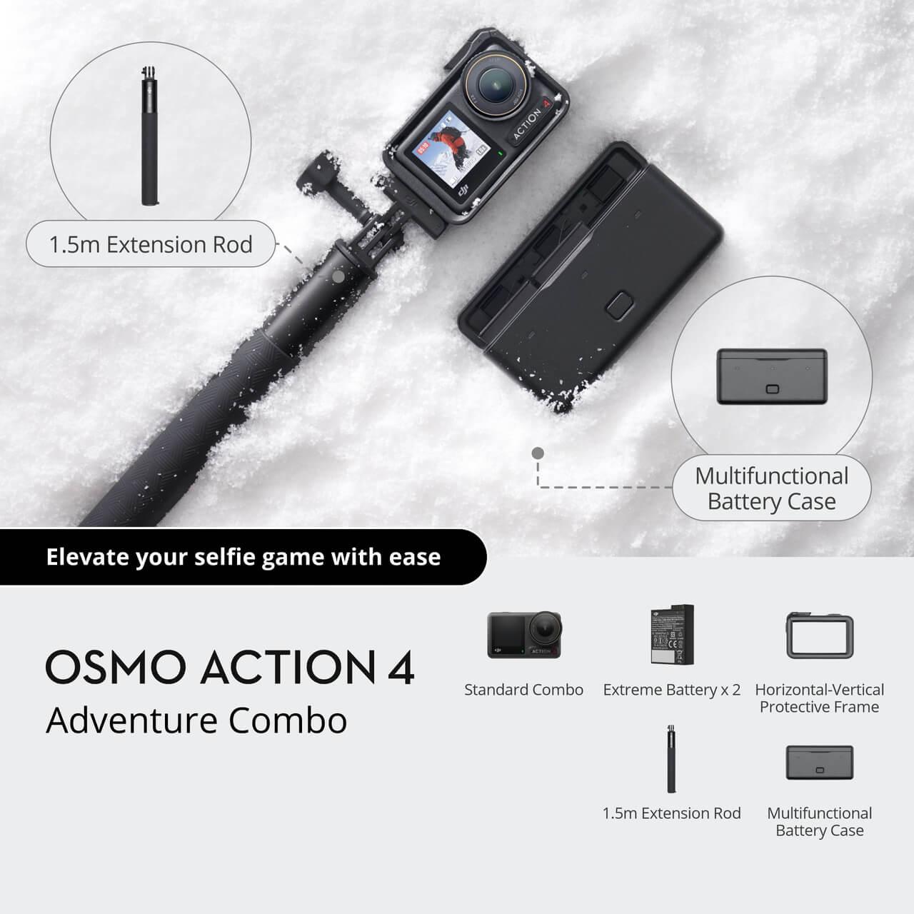 e6197e9df2804da643c96a8643d1ae9a@ultra DJI Osmo Action 4 - Adventure Combo