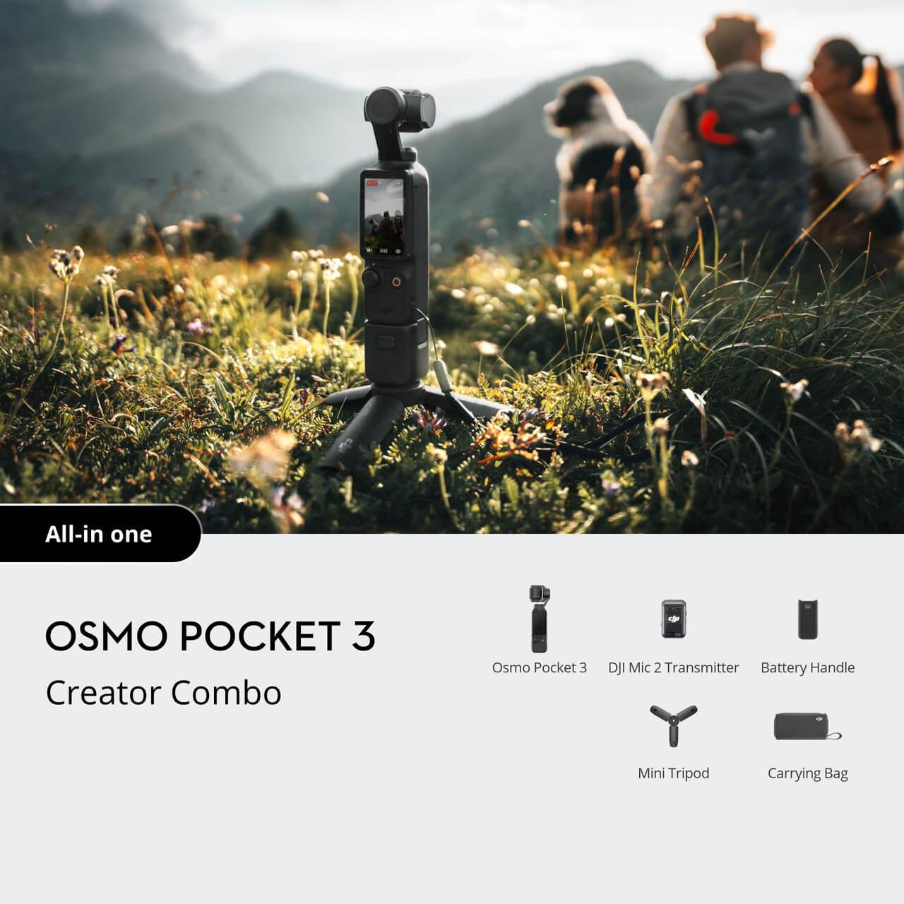 DJI Osmo Pocket 3 Creator combo DJI Osmo Pocket 3 Creator combo