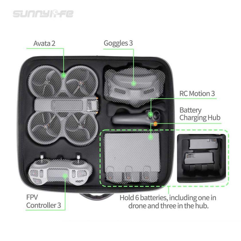 sunnylife-carrying-case-for-dji-avata-2-multi-use-combo-bag-8 Sunnylife combo bag voor DJI Avata 2