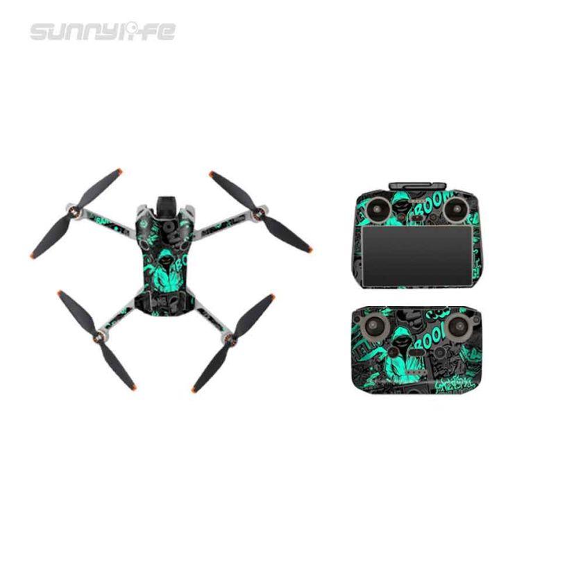 sunnylife-skin-voor-dji-mini-4-pro-rc-2-cap-man_2 Sunnylife Skin DJI Mini 4 Pro - Man