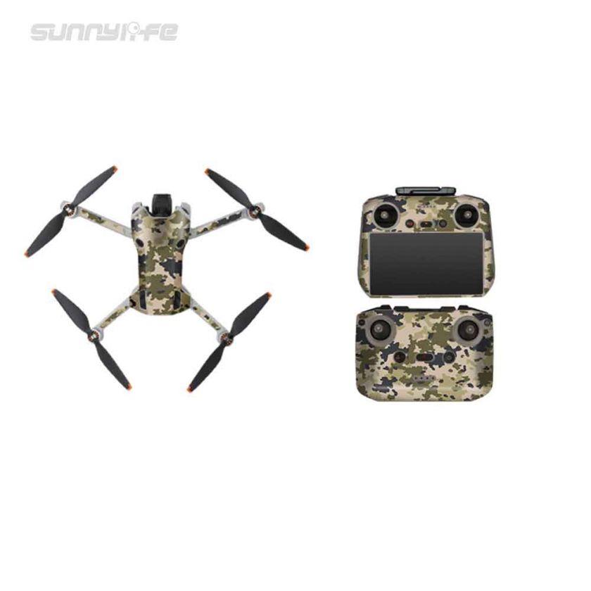 sunnylife-skin-voor-dji-mini-4-pro-rc-2-desert-camo_1 Sunnylife Skin DJI Mini 4 Pro - Camouflage