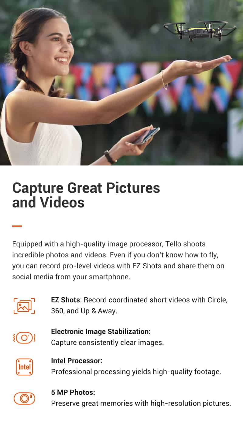 DJI Tello - wat kan je er mee