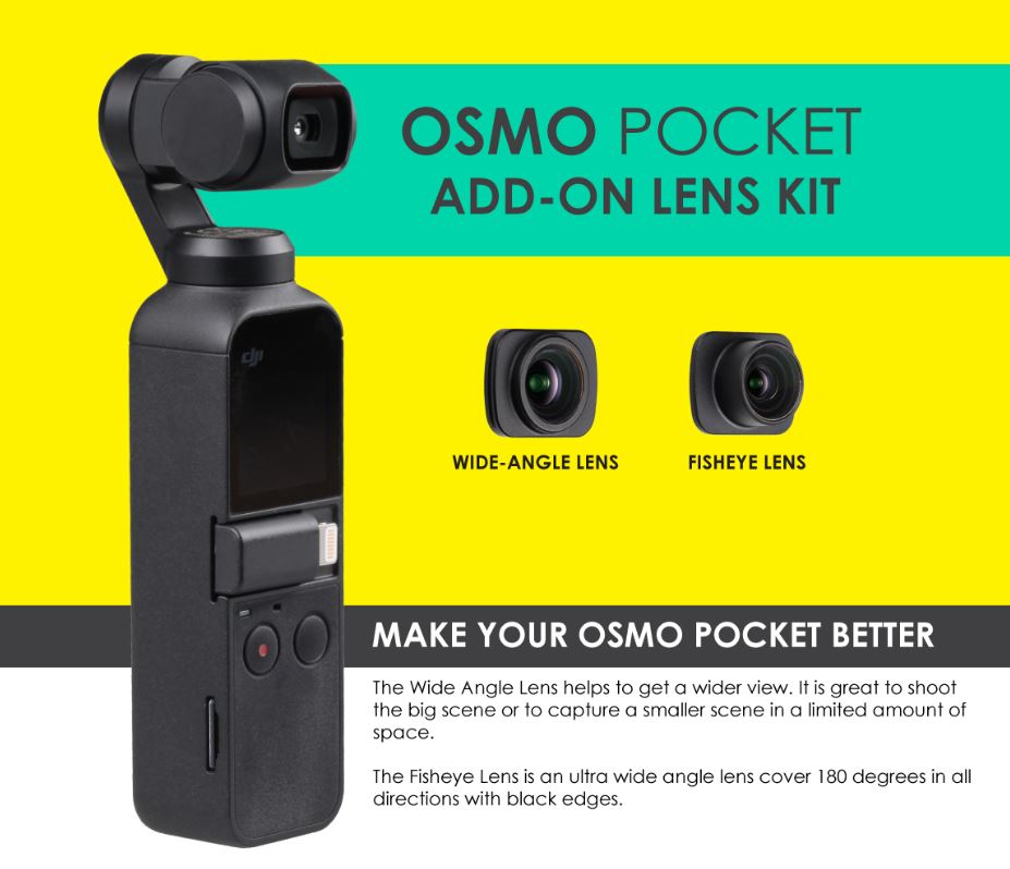ztylusDJIOsmoPocketAddOnLensKit-05 ZTylus - DJI Osmo Pocket Add-On Lens Kit
