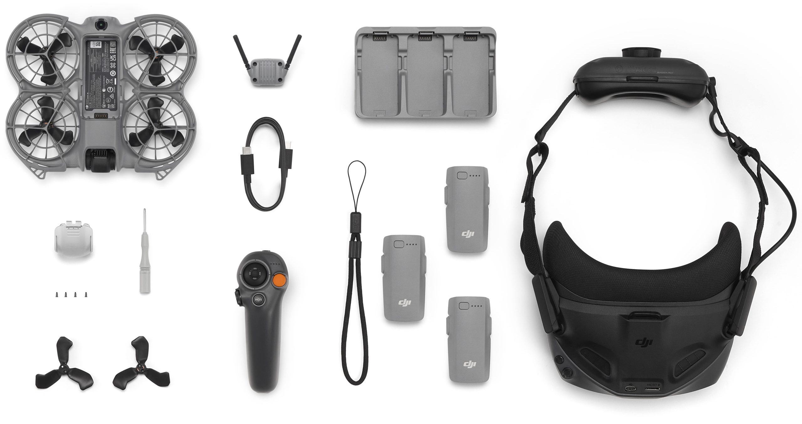 DJI Neo 2 - Motion Fly More Combo incl. Goggles N3 & RC Motion 3 DJI Neo 2 - Motion Fly More Combo incl. Goggles N3 & RC Motion 3